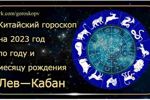 Гороскоп Лев — Кабан (Свинья) 2023 год Годы рождения: 1959, 1971, 1983, 1995, 2007,…