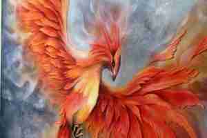 Перед вами образ ФЕНИКСА — мифологическая птица, обладающая способностью сгорать в огне и затем…