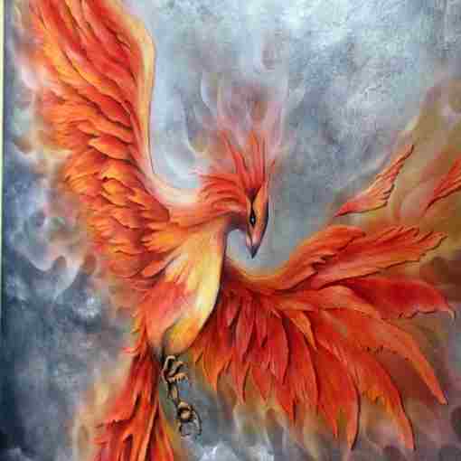 Перед вами образ ФЕНИКСА — мифологическая птица, обладающая способностью сгорать в огне и затем…