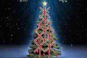 Став «Новогоднее пожелание на ёлку» Автор Klematis Нанести 31 декабря на носитель, например деревянную…