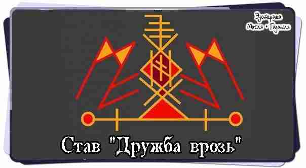 Став «Дружба врозь». (рассорка).Автор- Олечка77 2 Манназ — два человека, которые должны поссориться Ансуз(пер)…