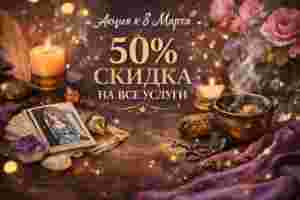 К 8 марта я решила сделать подарок — 50% скидку на…